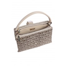 DKNY DEENA SATCHELS HANDBAG ΤΣΑΝΤΑ ΓΥΝΑΙΚΕΙΑ BEIGE