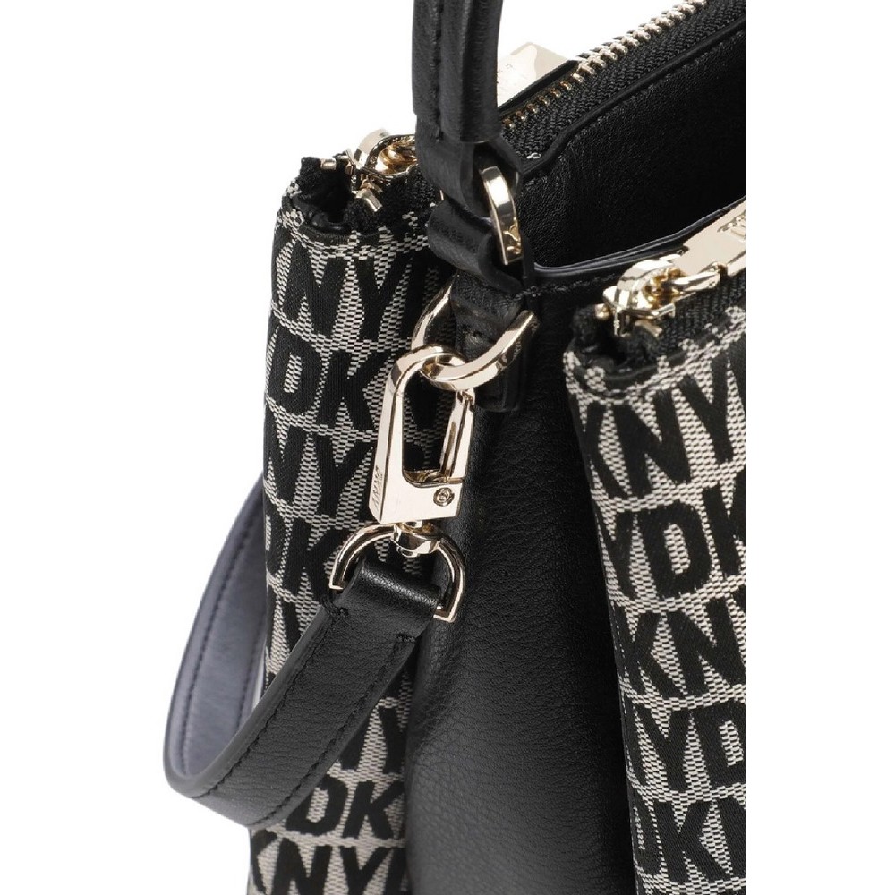 DKNY DEENA SATCHELS HANDBAG ΤΣΑΝΤΑ ΓΥΝΑΙΚΕΙΑ BLACK