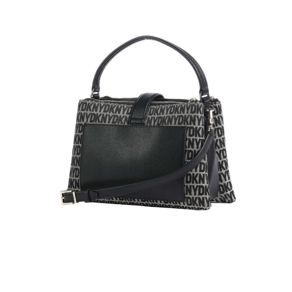 DKNY DEENA SATCHELS HANDBAG ΤΣΑΝΤΑ ΓΥΝΑΙΚΕΙΑ BLACK