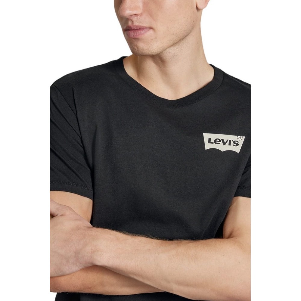 LEVIS GRAPHIC CREWNECK 224911692 TEE T-SHIRT ΜΠΛΟΥΖΑ ΑΝΔΡΙΚΗ BLACK