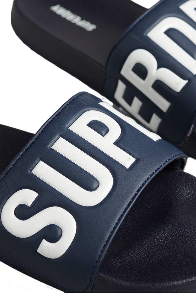 SUPERDRY D1 SDCD CODE CORE POOL SLIDE ΠΑΝΤΟΦΛΑ ΑΝΔΡΙΚΗ DEEP NAVY