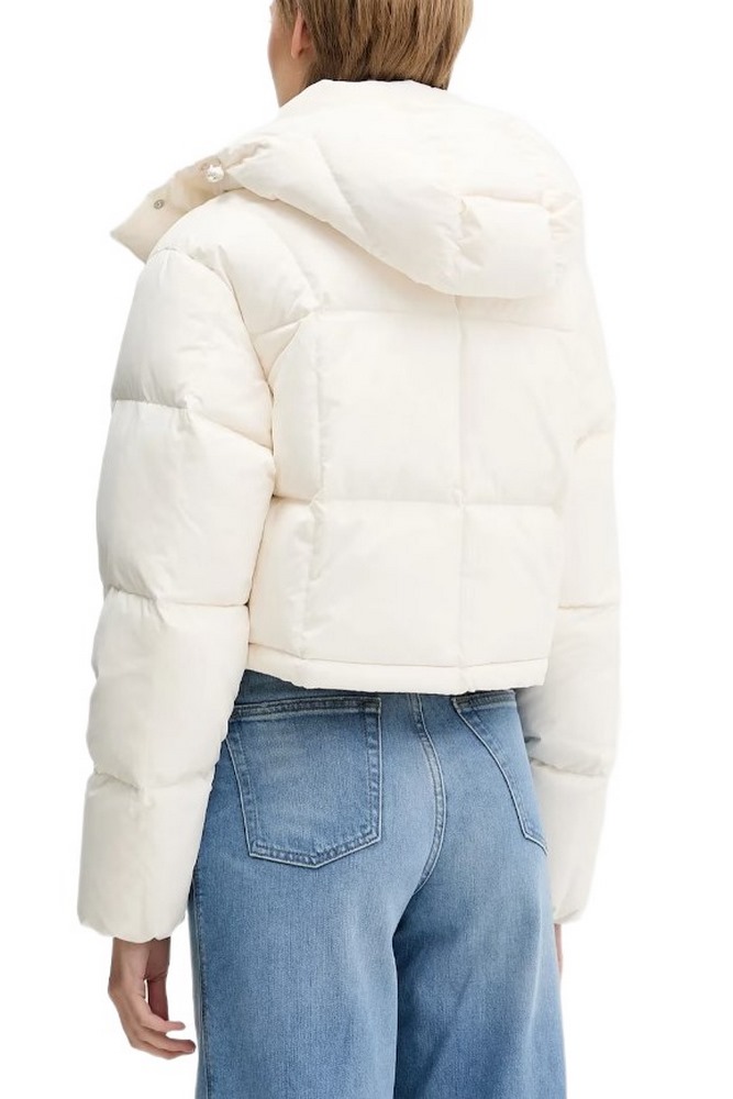 TOMMY JEANS ALASKA GRID CRP DWN JCKT EXT ΜΠΟΥΦΑΝ ΓΥΝΑΙΚΕΙΟ WHITE