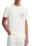 TOMMY JEANS REG SIGN CITY TEE EXT T-SHIRT ΜΠΛΟΥΖΑ ΑΝΔΡΙΚΗ OFF WHITE