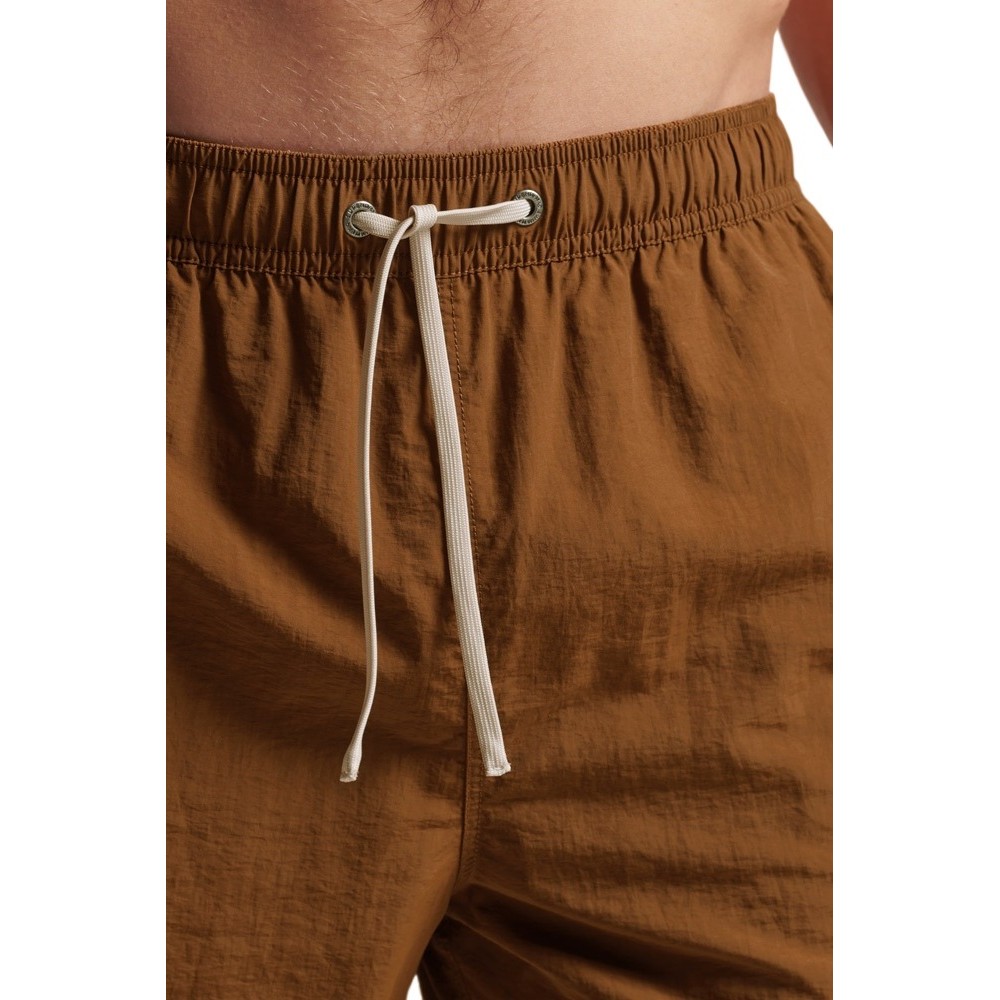 SUPERDRY D2 OVIN VINTAGE SWIMSHORT ΜΑΓΙΟ ΑΝΔΡΙΚΟ BROWN