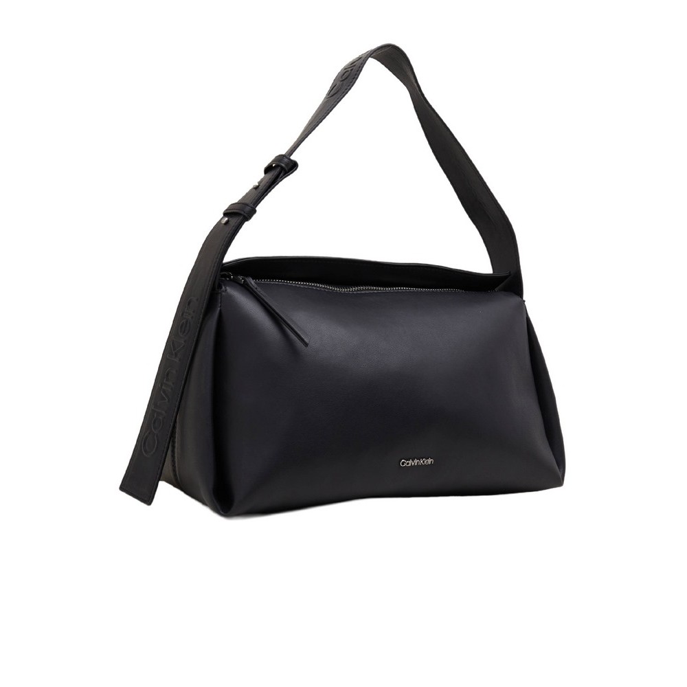 CALVIN KLEIN JEANS GRACIE SHOULDER BAG ΤΣΑΝΤΑ ΓΥΝΑΙΚΕΙΑ BLACK