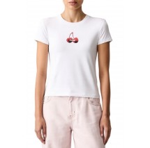 HUGO BOSS 90s TEE B JERSEY T-SHIRT ΜΠΛΟΥΖΑ ΓΥΝΑΙΚΕΙΑ WHITE