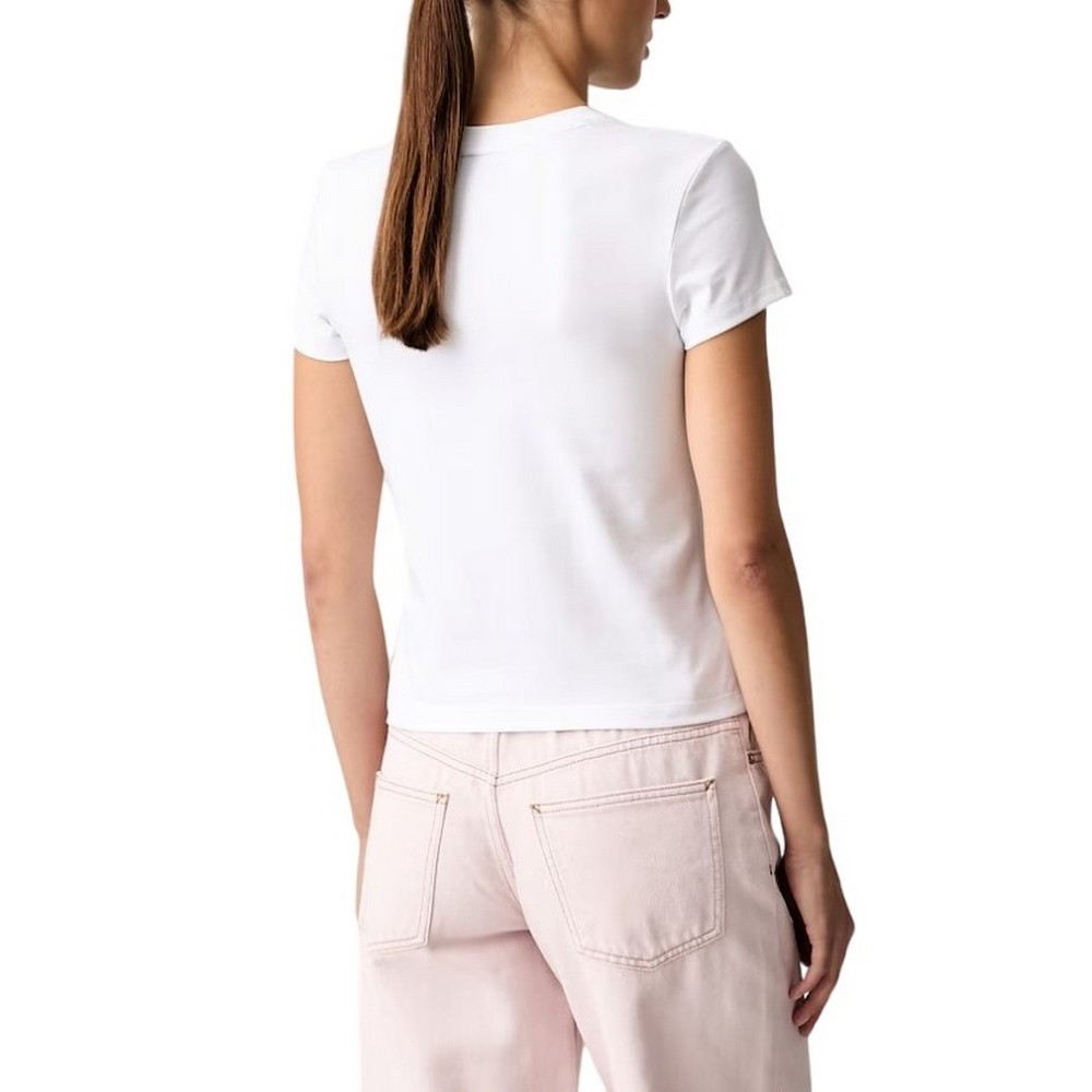 HUGO BOSS 90s TEE B JERSEY T-SHIRT ΜΠΛΟΥΖΑ ΓΥΝΑΙΚΕΙΑ WHITE