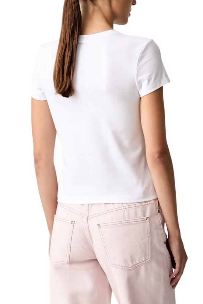 HUGO BOSS 90s TEE B JERSEY T-SHIRT ΜΠΛΟΥΖΑ ΓΥΝΑΙΚΕΙΑ WHITE