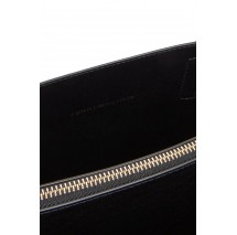 TOMMY HILFIGER DISTINCT SATCHEL ΤΣΑΝΤΑ ΓΥΝΑΙΚΕΙΑ BLACK