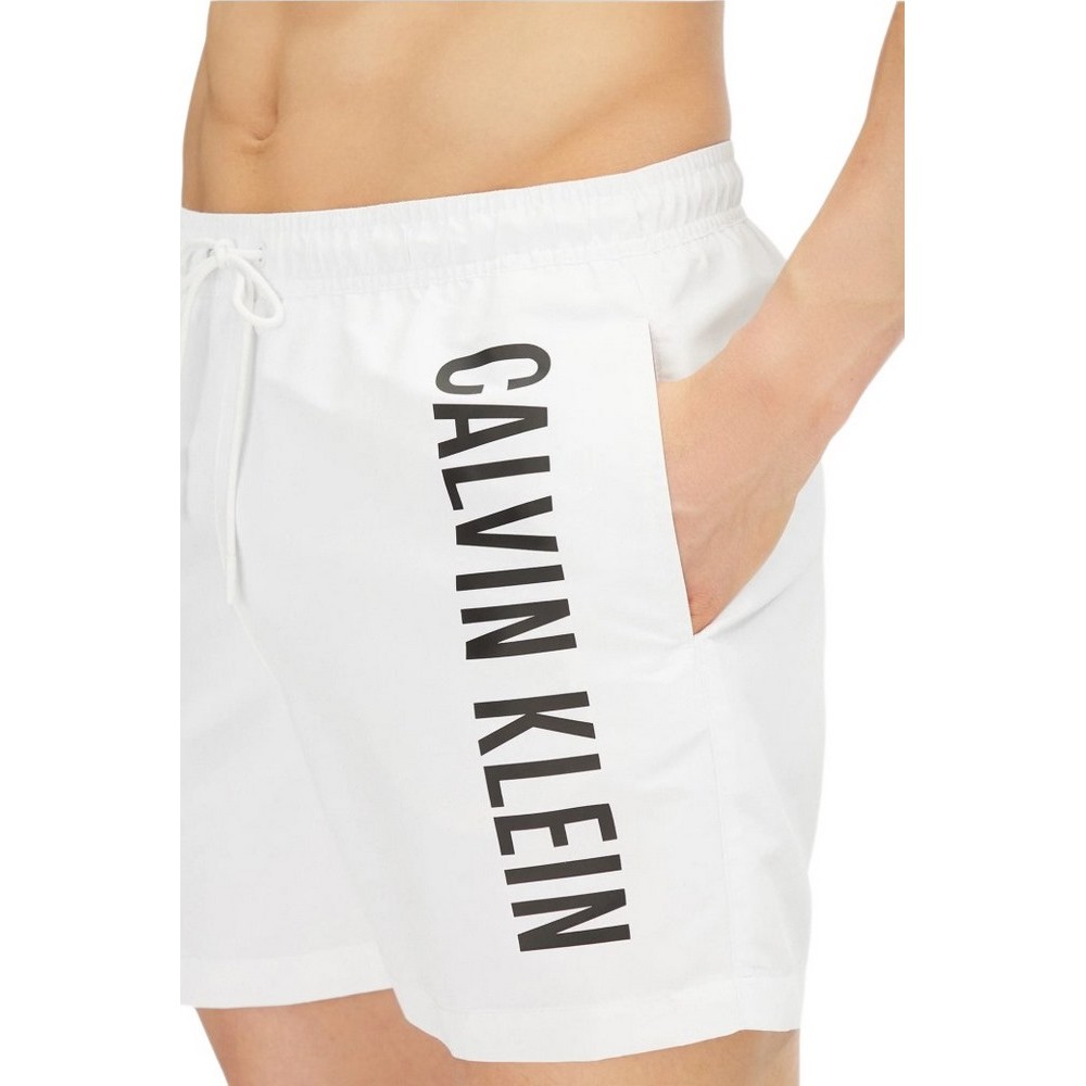 CALVIN KLEIN JEANS MEDIUM DRAWSTRING ΜΑΓΙΟ ΑΝΔΡΙΚΟ WHITE
