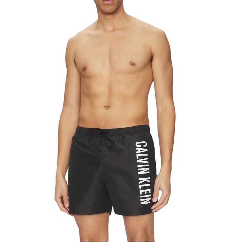 CALVIN KLEIN JEANS MEDIUM DRAWSTRING ΜΑΓΙΟ ΑΝΔΡΙΚΟ BLACK