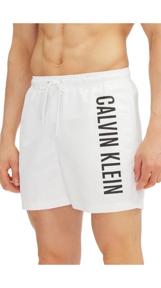 CALVIN KLEIN JEANS MEDIUM DRAWSTRING ΜΑΓΙΟ ΑΝΔΡΙΚΟ WHITE