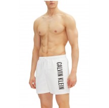 CALVIN KLEIN JEANS MEDIUM DRAWSTRING ΜΑΓΙΟ ΑΝΔΡΙΚΟ WHITE