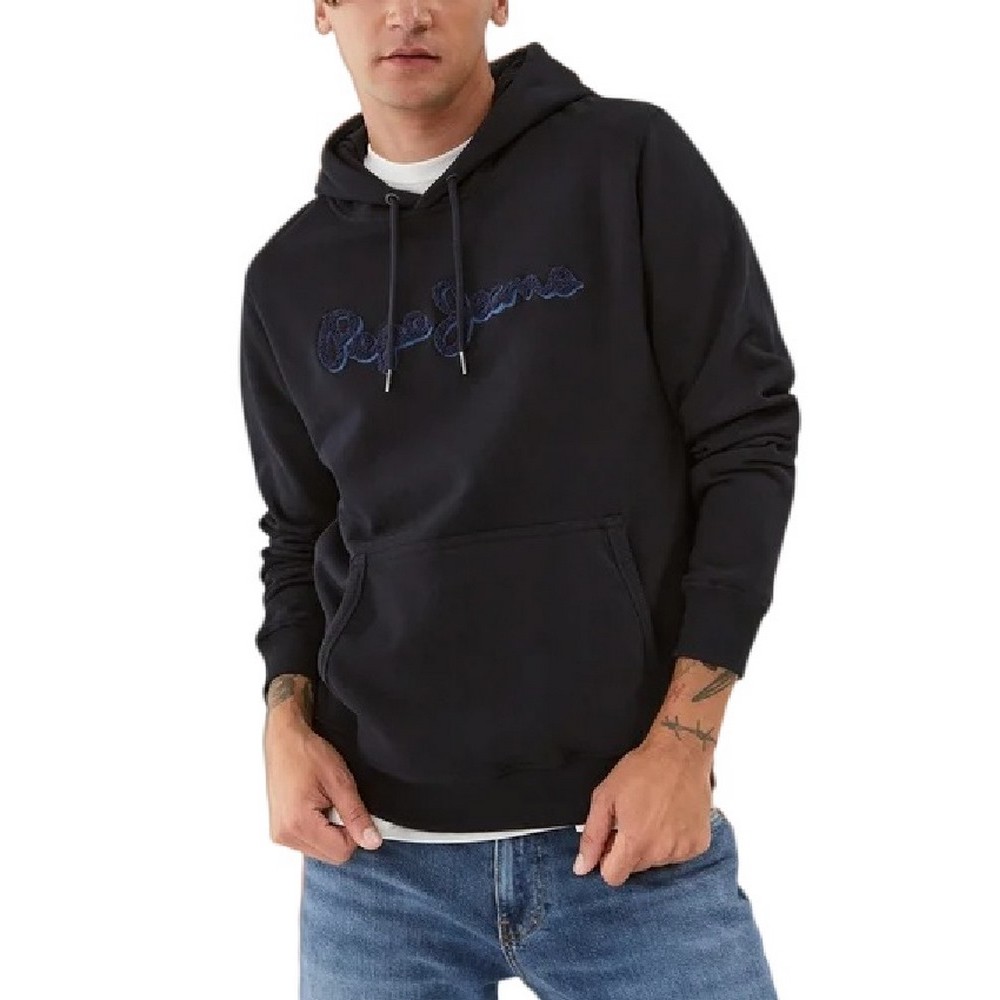 PEPE JEANS LONDON RYAN HOODIE ΦΟΥΤΕΡ ΜΠΛΟΥΖΑ ΑΝΔΡΙΚΗ NAVY