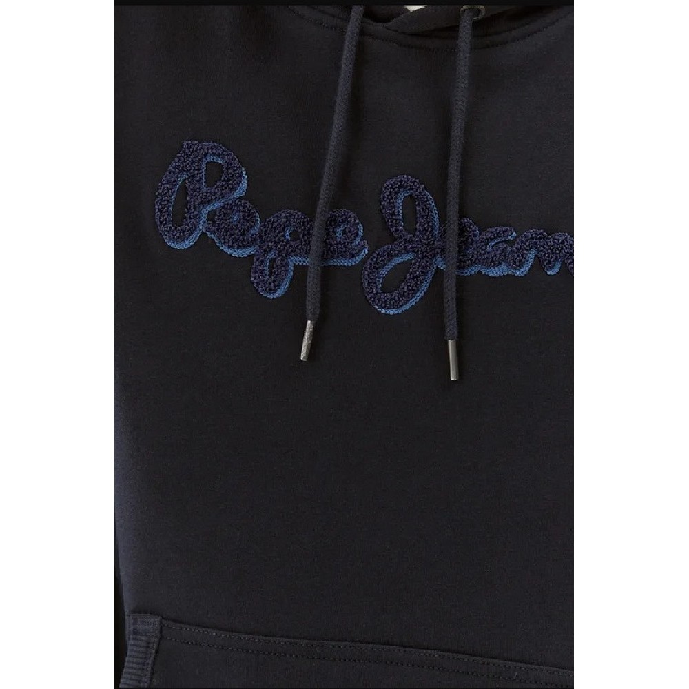 PEPE JEANS LONDON RYAN HOODIE ΦΟΥΤΕΡ ΜΠΛΟΥΖΑ ΑΝΔΡΙΚΗ NAVY