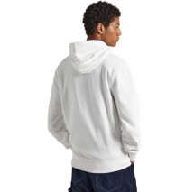 PEPE JEANS LONDON RYAN HOODIE ΦΟΥΤΕΡ ΜΠΛΟΥΖΑ ΑΝΔΡΙΚΗ WHITE