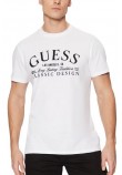 GUESS CLASSIC DESIGN TEE T-SHIRT ΜΠΛΟΥΖΑ ΑΝΔΡΙΚΗ WHITE