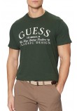 GUESS CLASSIC DESIGN TEE T-SHIRT ΜΠΛΟΥΖΑ ΑΝΔΡΙΚΗ GREEN