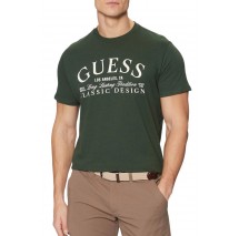 GUESS CLASSIC DESIGN TEE T-SHIRT ΜΠΛΟΥΖΑ ΑΝΔΡΙΚΗ GREEN