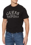 GUESS CLASSIC DESIGN TEE T-SHIRT ΜΠΛΟΥΖΑ ΑΝΔΡΙΚΗ BLACK
