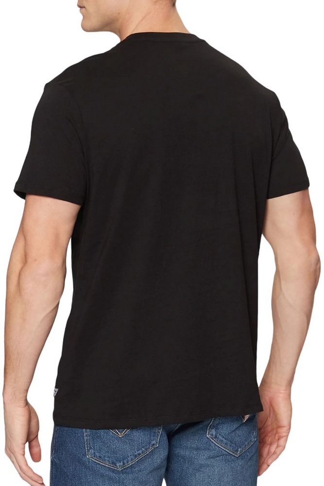 GUESS CLASSIC DESIGN TEE T-SHIRT ΜΠΛΟΥΖΑ ΑΝΔΡΙΚΗ BLACK