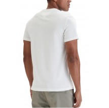 TOMMY JEANS SLIM SIGN CHEST T-SHIRT ΜΠΛΟΥΖΑ ΑΝΔΡΙΚΗ ECRU