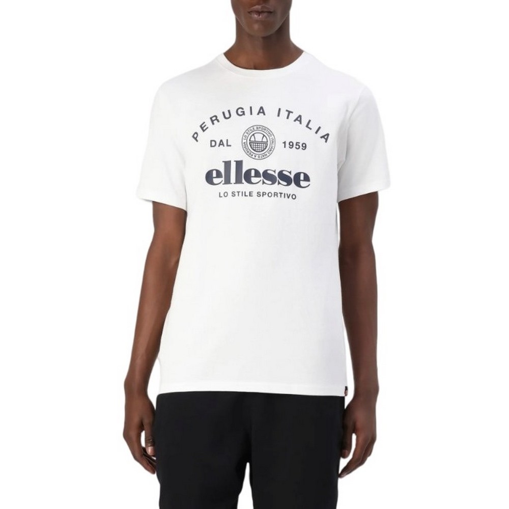 ELLESSE HERITAGE PEPITO TEE T-SHIRT ΜΠΛΟΥΖΑ ΑΝΔΡΙΚΗ WHITE