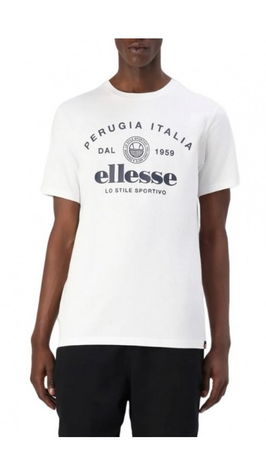 ELLESSE HERITAGE PEPITO TEE T-SHIRT ΜΠΛΟΥΖΑ ΑΝΔΡΙΚΗ WHITE