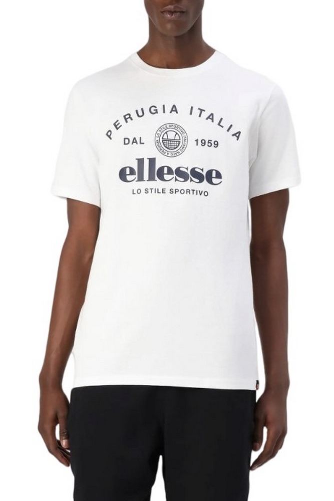 ELLESSE HERITAGE PEPITO TEE T-SHIRT ΜΠΛΟΥΖΑ ΑΝΔΡΙΚΗ WHITE