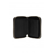 GUESS MIREMA SLG SMALL ZIP AROUND ΠΟΡΤΟΦΟΛΙ ΓΥΝΑΙΚΕΙΟ BLACK/WHITE