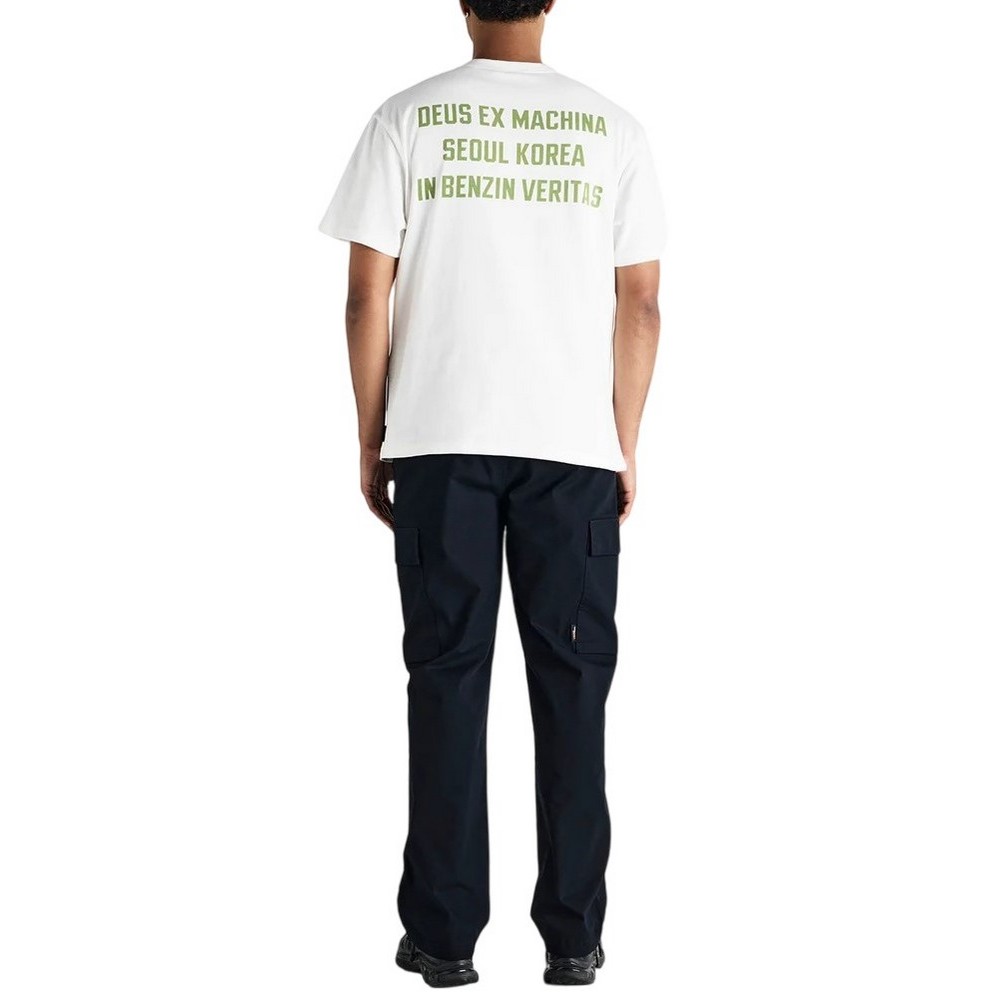 DEUS HEMLOCK TEE DMP251983A T-SHIRT ΜΠΛΟΥΖΑ ΑΝΔΡΙΚΗ WHITE