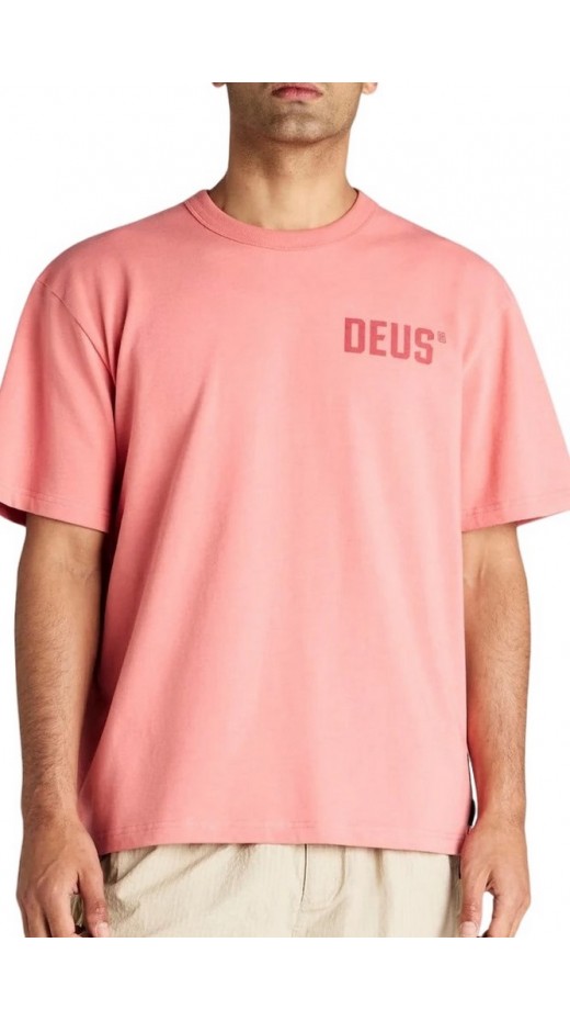 DEUS HEMLOCK TEE DMP251983A T-SHIRT ΜΠΛΟΥΖΑ ΑΝΔΡΙΚΗ PEACH