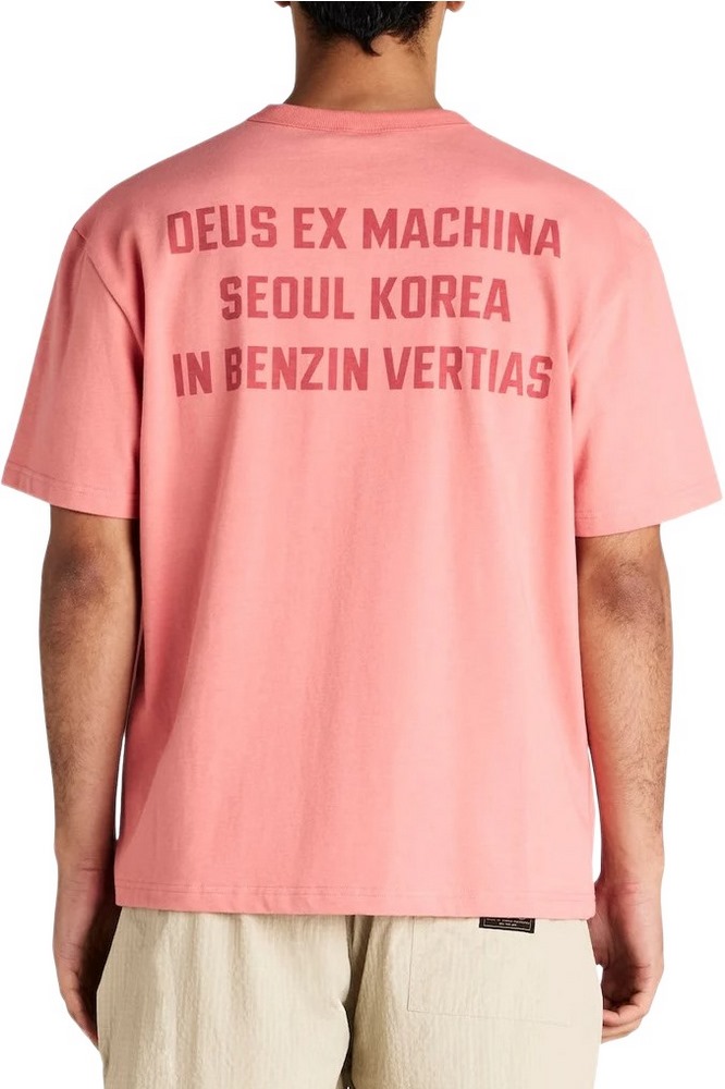 DEUS HEMLOCK TEE DMP251983A T-SHIRT ΜΠΛΟΥΖΑ ΑΝΔΡΙΚΗ PEACH