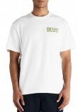 DEUS HEMLOCK TEE DMP251983A T-SHIRT ΜΠΛΟΥΖΑ ΑΝΔΡΙΚΗ WHITE