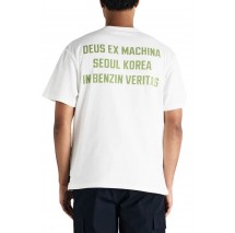 DEUS HEMLOCK TEE DMP251983A T-SHIRT ΜΠΛΟΥΖΑ ΑΝΔΡΙΚΗ WHITE