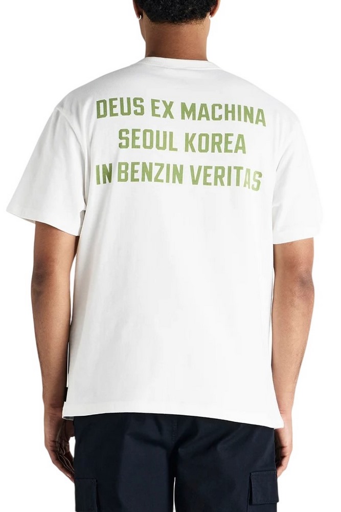 DEUS HEMLOCK TEE DMP251983A T-SHIRT ΜΠΛΟΥΖΑ ΑΝΔΡΙΚΗ WHITE