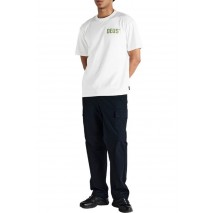 DEUS HEMLOCK TEE DMP251983A T-SHIRT ΜΠΛΟΥΖΑ ΑΝΔΡΙΚΗ WHITE