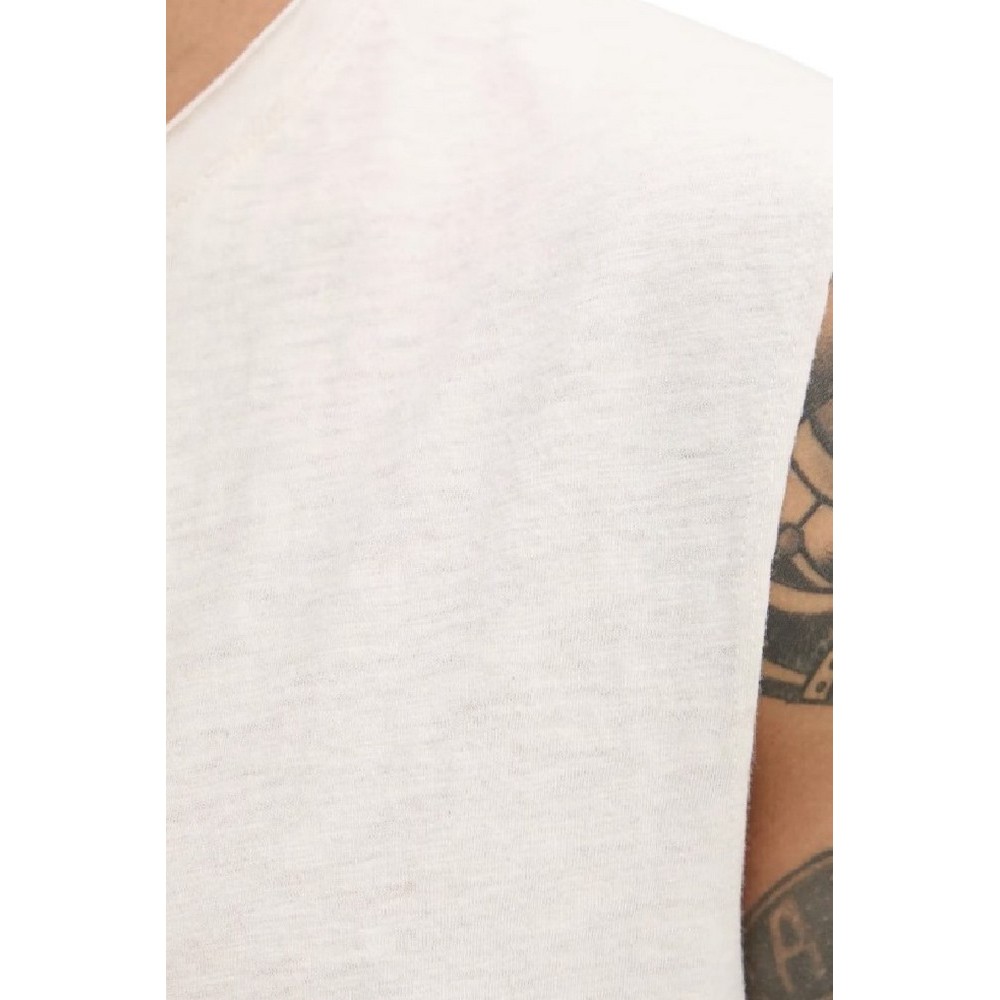 SUPERDRY D3 OVIN RAW EDGE SLUB TANK ΑΜΑΝΙΚΗ ΜΠΛΟΥΖΑ ΑΝΔΡΙΚΗ BEIGE