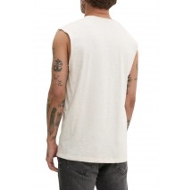 SUPERDRY D3 OVIN RAW EDGE SLUB TANK ΑΜΑΝΙΚΗ ΜΠΛΟΥΖΑ ΑΝΔΡΙΚΗ BEIGE