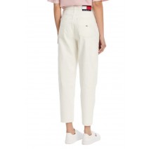 TOMMY JEANS MOM JEAN UH TPR BI4191 ΠΑΝΤΕΛΟΝΙ ΓΥΝΑΙΚΕΙΟ DENIM WHITE