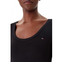 TOMMY JEANS REG SOFT RIB ESSENTIAL LS ΜΠΛΟΥΖΑ ΓΥΝΑΙΚΕΙΑ BLACK