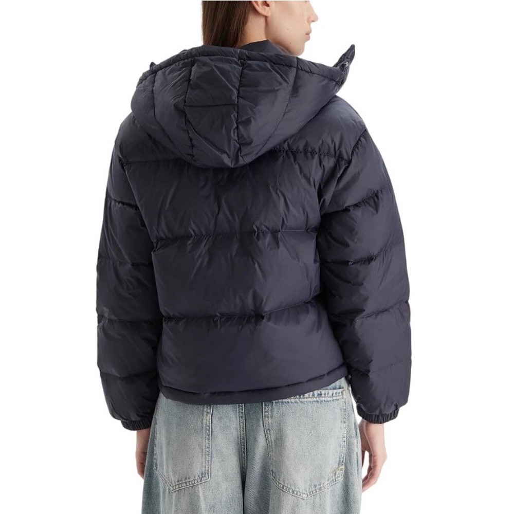 CALVIN KLEIN JEANS ESSENTIAL MIDWEIGHT PUFFER JACKE ΜΠΟΥΦΑΝ ΓΥΝΑΙΚΕΙΟ DARK NAVY