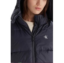 CALVIN KLEIN JEANS ESSENTIAL MIDWEIGHT PUFFER JACKE ΜΠΟΥΦΑΝ ΓΥΝΑΙΚΕΙΟ DARK NAVY