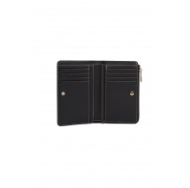 TOMMY HILFIGER ICON BIFOLD WALLET MONOPLAY ΠΟΡΤΟΦΟΛΙ ΓΥΝΑΙΚΕΙΟ BLACK
