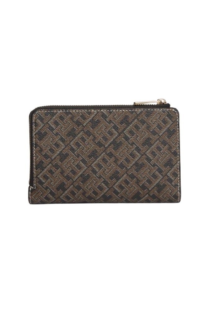 TOMMY HILFIGER ICON BIFOLD WALLET MONOPLAY ΠΟΡΤΟΦΟΛΙ ΓΥΝΑΙΚΕΙΟ BLACK