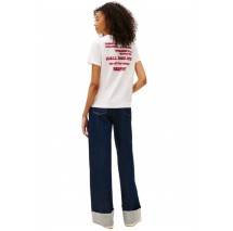 TOMMY JEANS REG TOM MY JEANS TEE T-SHIRT ΜΠΛΟΥΖΑ ΓΥΝΑΙΚΕΙΑ OFF WHITE