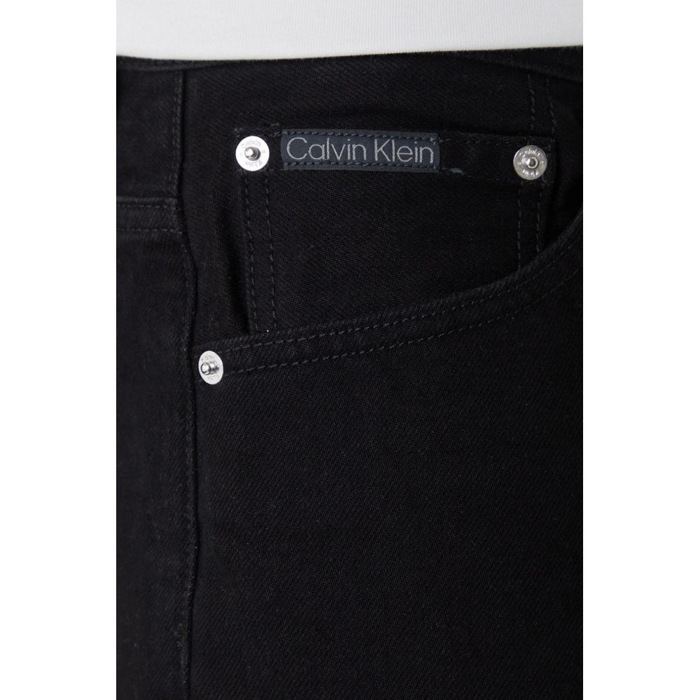 CALVIN KLEIN JEANS 90S SHORT CK CLASSIC BLACK ΤΖΙΝ ΒΕΡΜΟΥΔΑ ΑΝΔΡΙΚΗ CK BLACK