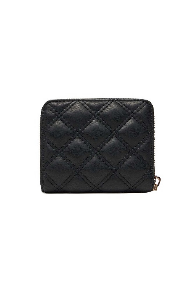 GUESS GIULLY II SLG SMALL ZIP AROUND ΠΟΡΤΟΦΟΛΙ ΓΥΝΑΙΚΕΙΟ BLACK