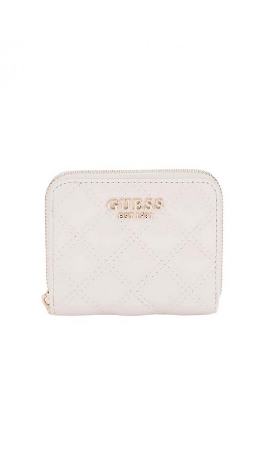 GUESS GIULLY II SLG SMALL ZIP AROUND ΠΟΡΤΟΦΟΛΙ ΓΥΝΑΙΚΕΙΟ TAUPE