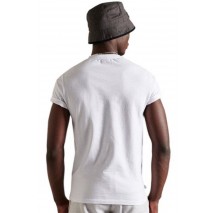 SUPERDRY D1 OVIN ESSENTIAL LOGO EMB TEE T-SHIRT ΜΠΛΟΥΖΑ ΑΝΔΡΙΚΗ BRIGHT WHITE